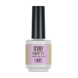 Топ матовий для лаку NUB Stay Matte. 15 мл