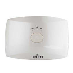 УФ LED лампа для гель-лаків і гелю Naomi HL-108 24W з таймером на 15. 30 і 60 с. колір білий