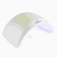 УФ LED лампа для гель-лаків і гелю Naomi HL-108 24W з таймером на 15 30 і 60 с колір білий