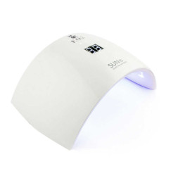 УФ LED-лампа F.O.X SUN 9s, 24 Вт, таймер 99 сек, c дисплеем, цвет белый