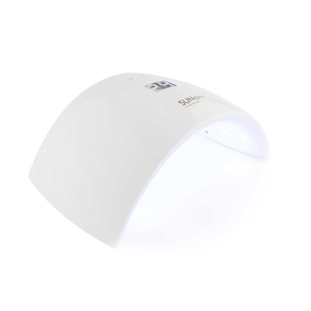 УФ LED лампа світлодіодна Sun 9Х Plus 36 Вт, таймер сек, з дисплеєм, колір білий