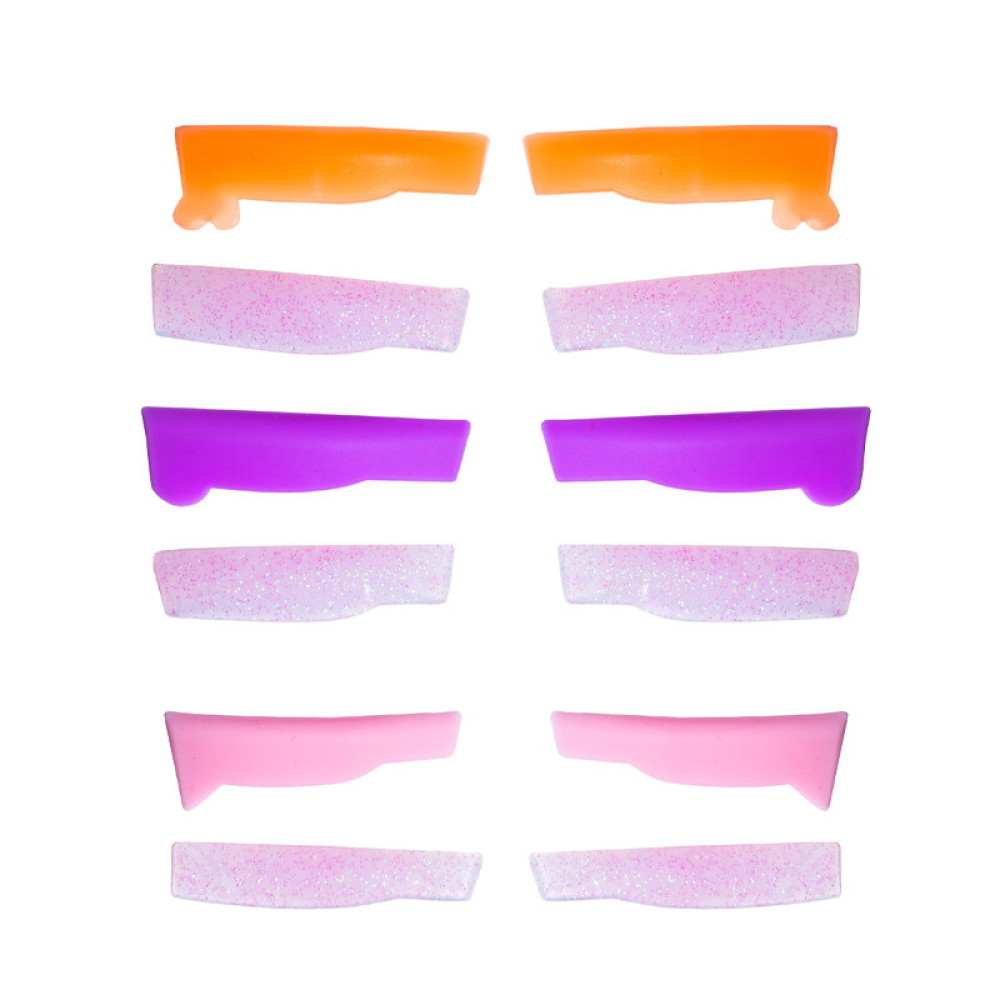 Валики силіконові для ламінування вій ZOLA Shiny&Candy Lami Pads (S series -S. M. L. M series -S. M. L)