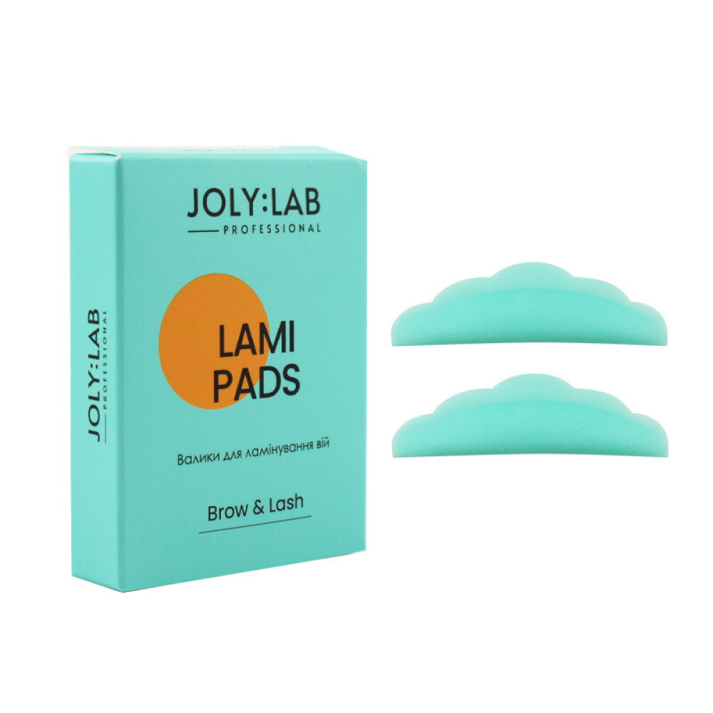 Валики силіконові для ламінування вій Joly:Lab Lami Pads M1. 1 пара
