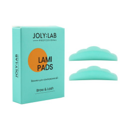 Валики силіконові для ламінування вій Joly:Lab Lami Pads M1. 1 пара
