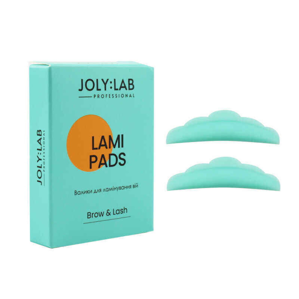 Валики силіконові для ламінування вій Joly:Lab Lami Pads M2. 1 пара