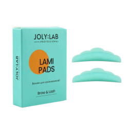 Валики силіконові для ламінування вій Joly:Lab Lami Pads M2. 1 пара