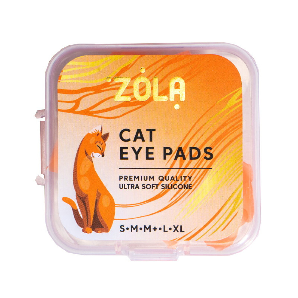 Валики силіконові для ламінування вій ZOLA Cat Eye Pads (S. M. M. L. XL)
