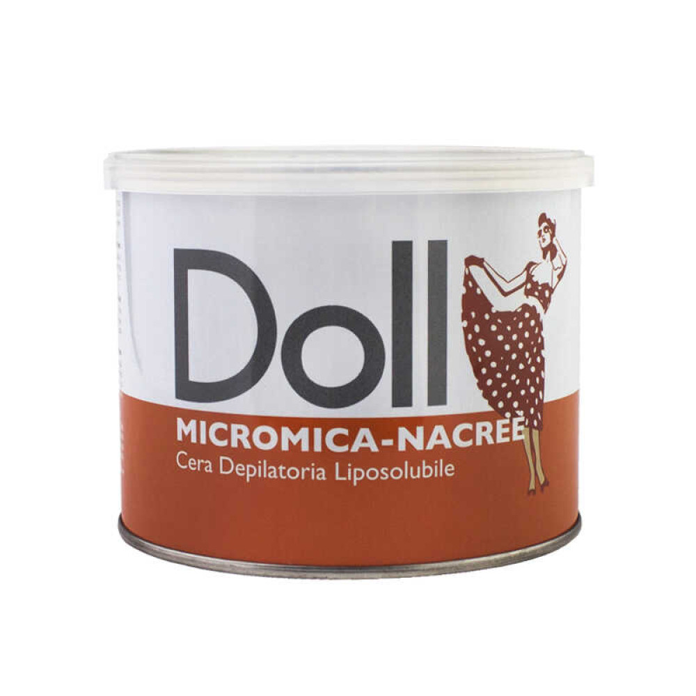 Віск для депіляції в банці Doll мікроміка, 400 мл