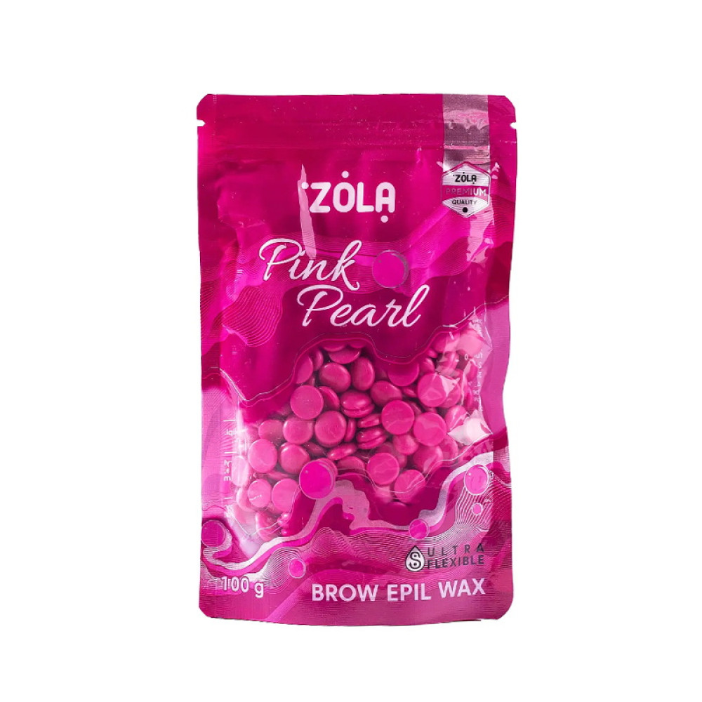Воск гранулированный для бровей ZOLA Brow Epil Wax Pink Pearl. 100 г