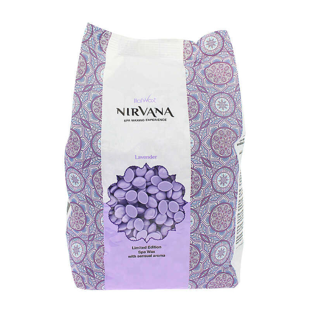Воск гранулированный Ital Wax Nirvana Spa Wax Лаванда. 1 кг