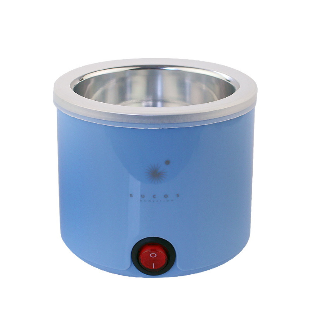 Воскоплав баночный Bucos Wax Boiling Bowl CP-200. чаша 200 мл. цвет голубой