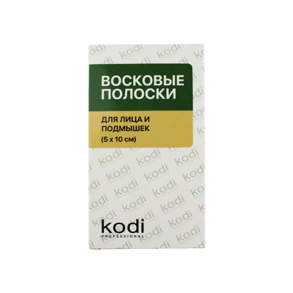 Воскові смужки Kodi Professional для обличчя і пахв, 20 шт.