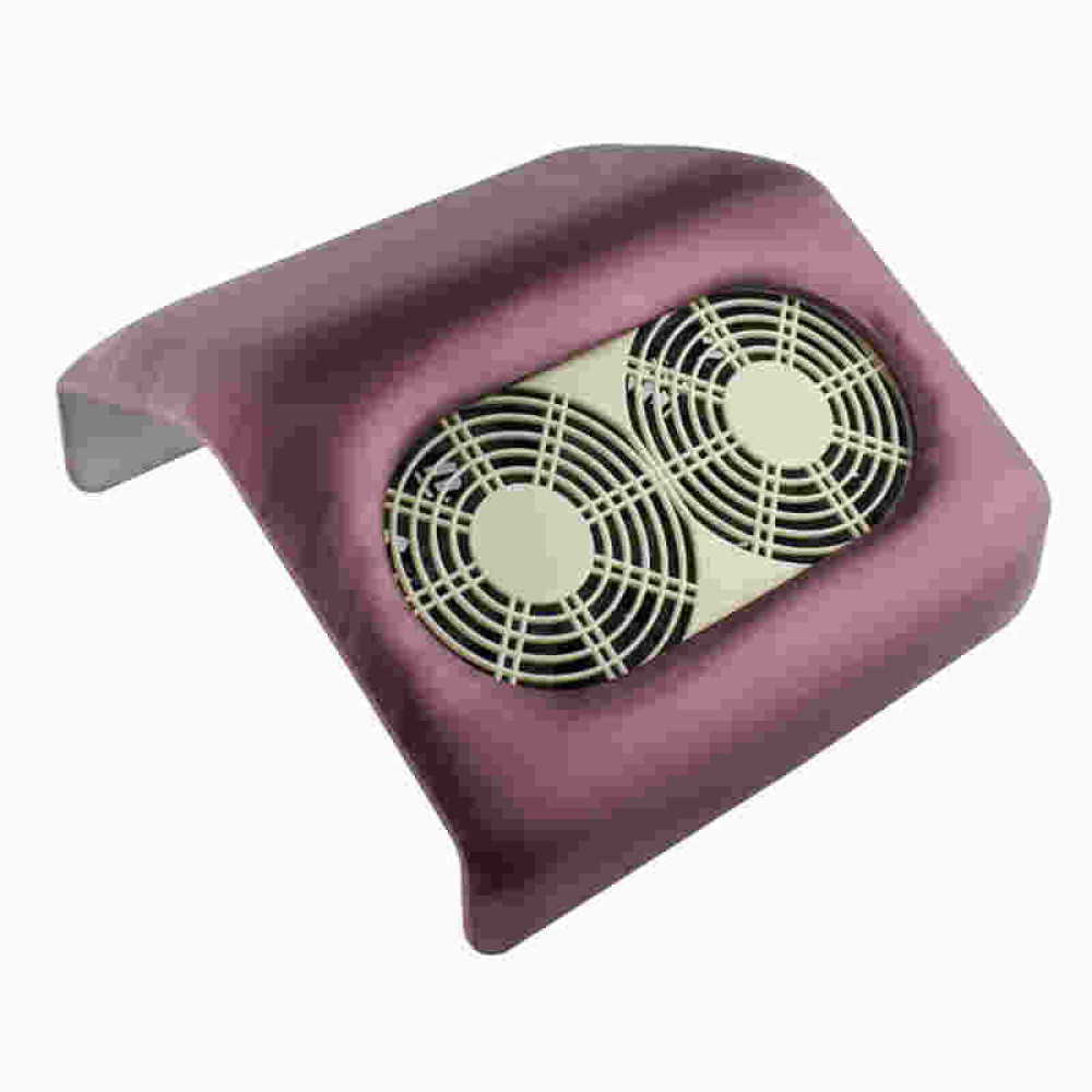 Витяжка для манікюру Nail Dust Collector з двома двигунами 31х29х13, колір шоколад