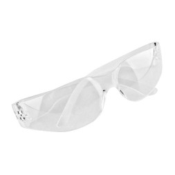 Захисні окуляри для майстра манікюру і педикюру професійні, прозорі, з матовими дужками