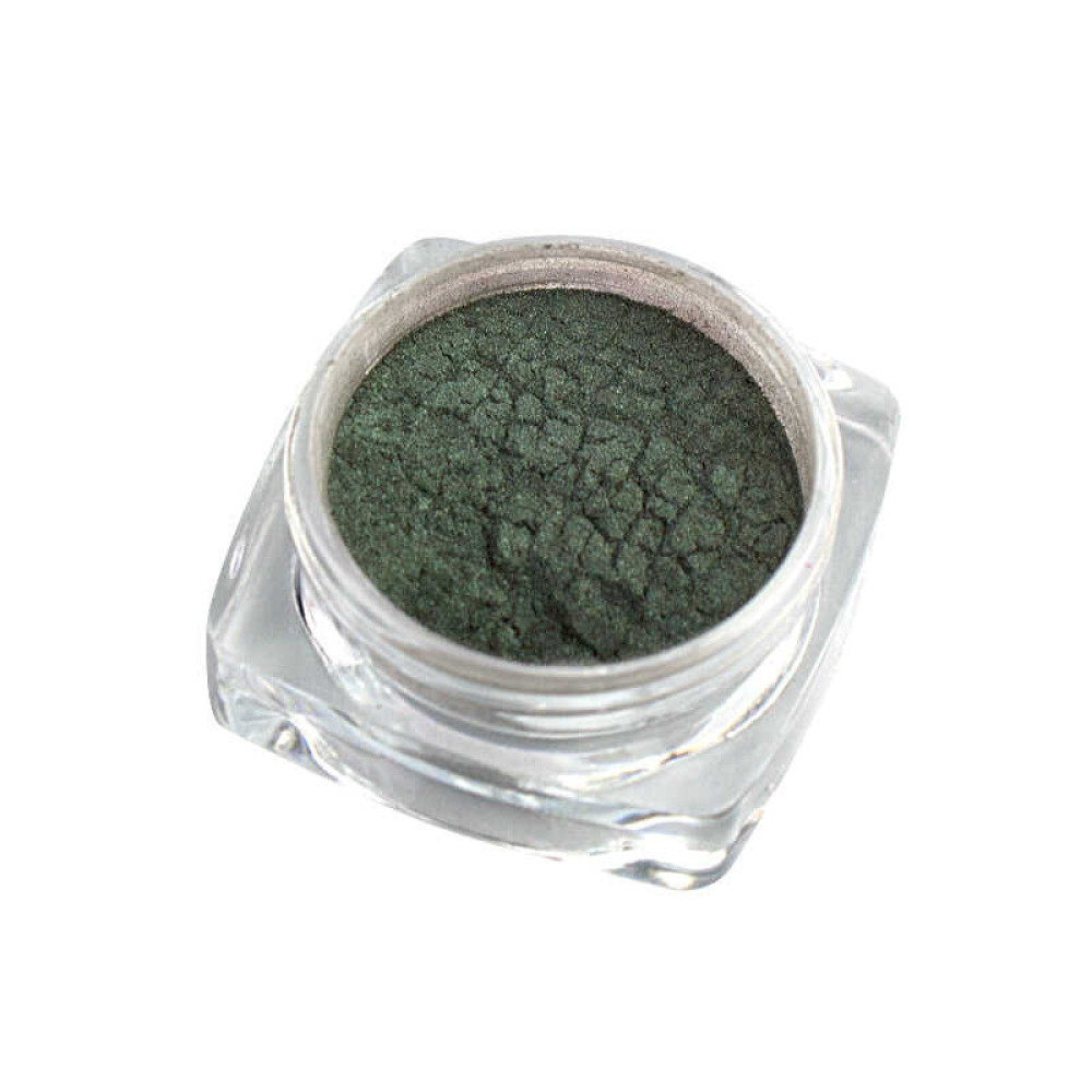Дзеркальне втирання кошаче око Cat Eyes, колір зелений пляшковий, 1 г