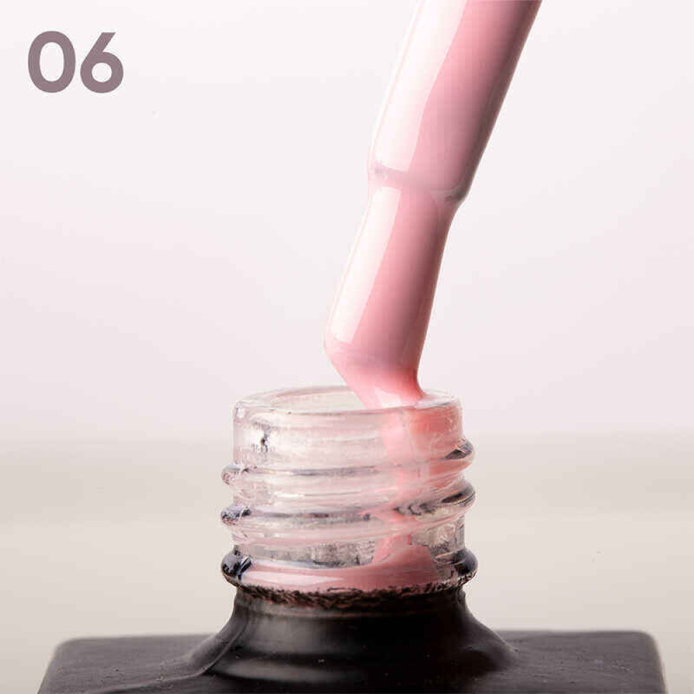 Жидкий гель Jerden Proff Liquid Gel для укрепления и моделирования 06 светлый розовый, 10 мл