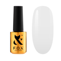 Рідкий акрил-гель F.O.X Aсryl Gel Bottle 001 для зміцнення та моделювання молочний 14 мл