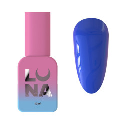 Жидкий гель Luna Light Acrygel 22 для наращивания насыщенный синий 13 мл