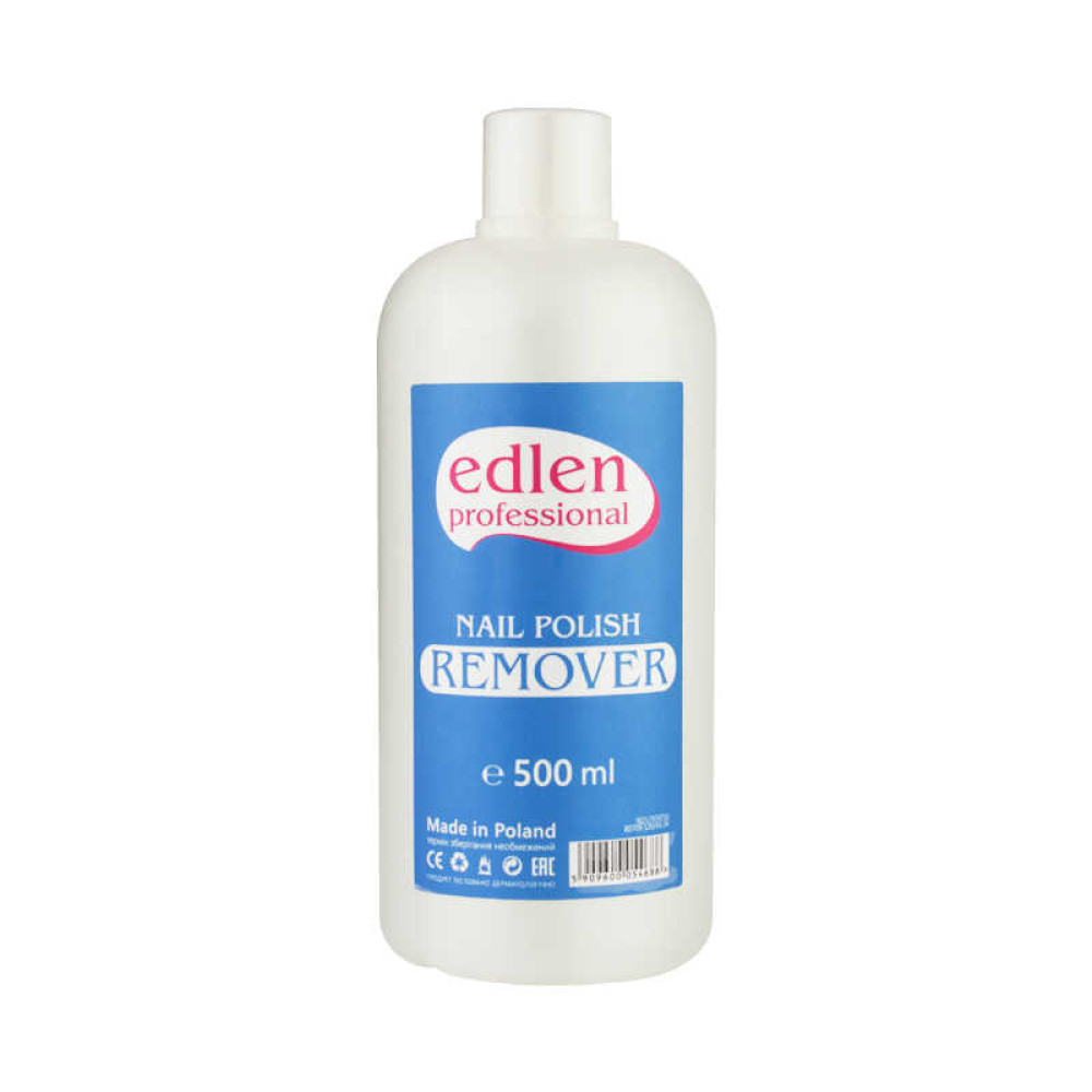 Рідина для зняття гель-лаку Edlen Professional Nail Polish Remover. 500 мл