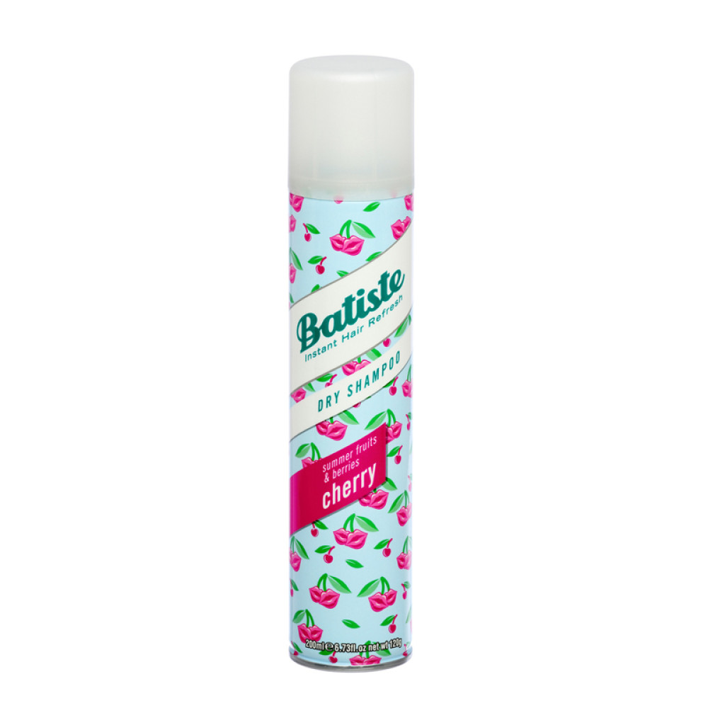 Сухой шампунь для волос - Batiste Dry Shampoo, Fruity and Cherry, 200 мл
