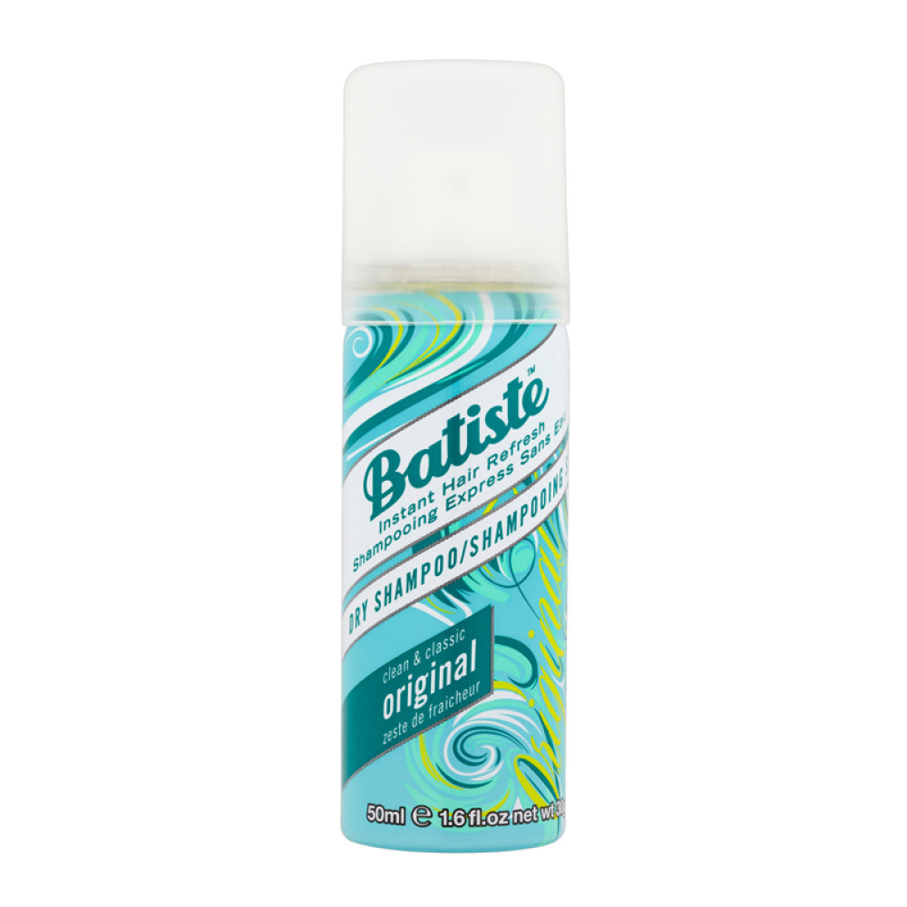 Сухой шампунь для волос - Batiste Dry Shampoo, Clean and Classic Original, 50 мл