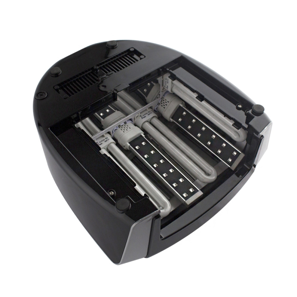 УФ LED лампа світлодіодна Salon Professional C-019, таймер 30-240 с, колір чорний